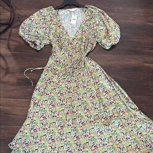 ASTR the Label Floral Wrap Dress